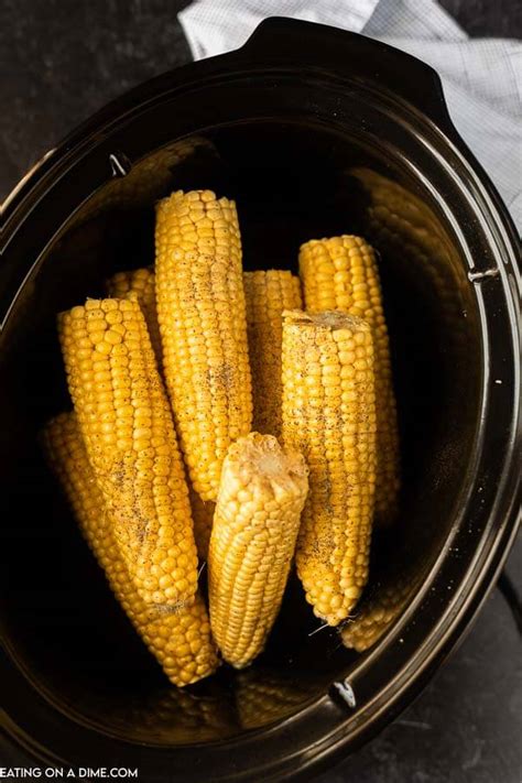 Crock Pot Corn On The Cob Recipe Slow Cooker Corn On The Cob