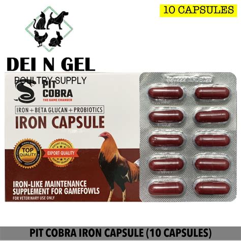 Pit Cobra Iron Capsule Capsules Shopee Philippines