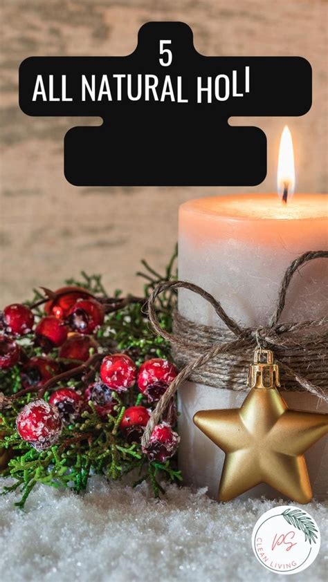 5 All-Natural Holiday Candle & Scent Ideas | Holiday scented candles ...