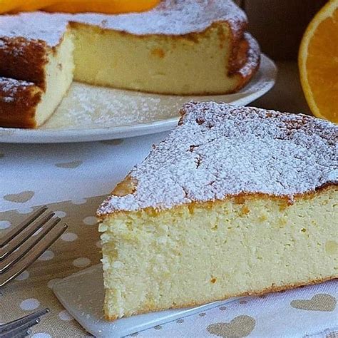 TORTA CREMOSA ALLA RICOTTA dolce goloso Cucinare è come amare