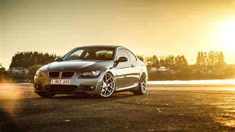 Gray BMW Coupe Car HD Wallpaper Wallpaper Flare