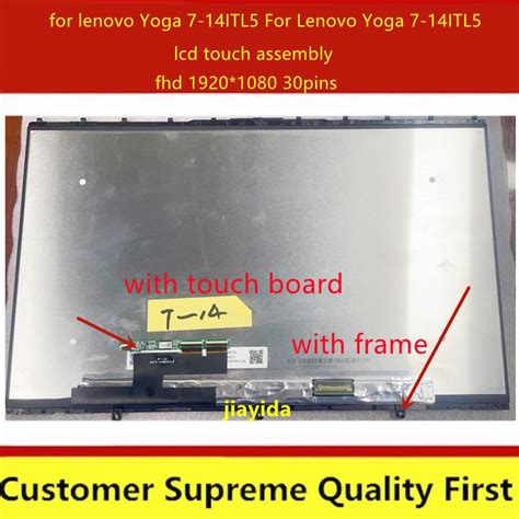 14 0 Inches Laptop Display Screen FHD Touch Screen Assembly 5D10S39740