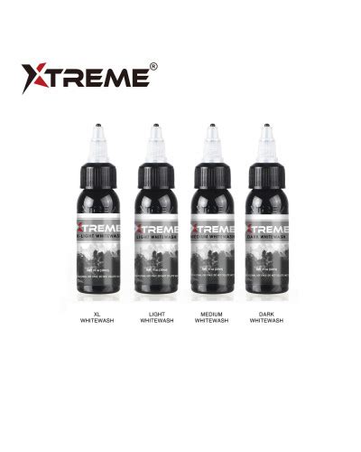 Xtreme Ink Whitewash Set 4x120ml Reach 2023