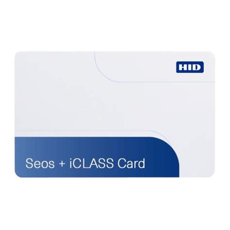 RF IDeas BDG-5006 HID iCLASS Seos Composite Card - 8K, 13.56 MHz ...