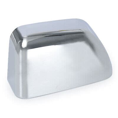 For Ford Super Duty Exterior Door Tow Mirror Cap Cover Chrome Driver