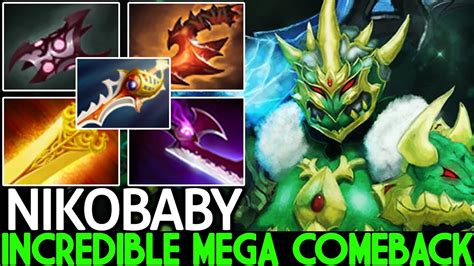 NIKOBABY Wraith King Rapier Build Incredible Mega Comeback Dota 2