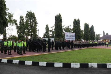 308 Personel Gabungan Siap Amankan Malam Pergantian Tahun Baru 2023