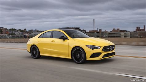 2020 Mercedes Benz Cla 250 Coupe Us Spec Front Three Quarter Caricos