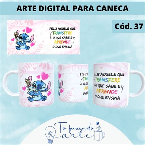 Arte Digital Caneca Feliz Aquele Que Transfere O Que Sabe Elo