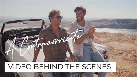 Alvaro Soler On Set Of A Contracorriente With David Bisbal YouTube