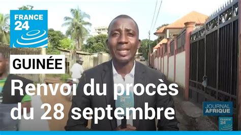 Renvoi du procès du 28 septembre en Guinée Dadis Camara a laissé