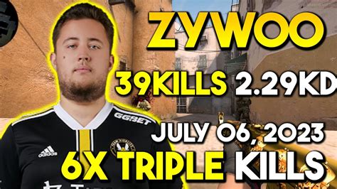 Zywoo Kills Kd On Dust X Triple Kills V Ranked Csgo