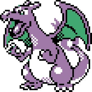 Shiny Charizard Sprite Gif