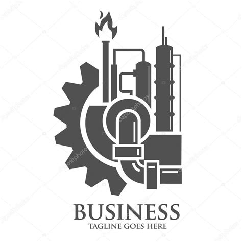 Factory And Industries Logo Concept Stock Vector Image By ©krustovin