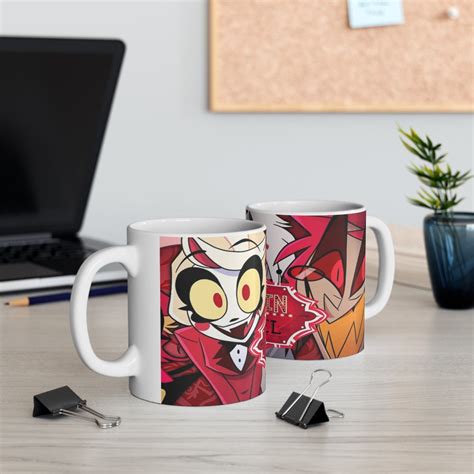 Hazbin Hotel Mug Oh Deer Mug Coffee Fan Mug Hazbin Hotel Alastors