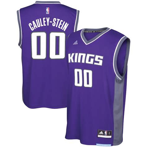 adidas Willie Cauley-Stein Sacramento Kings Purple Road Replica ...