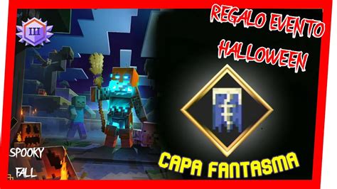 Como Conseguir CAPA FANTASMA Evento HALLOWEEN Minecraft Dungeons