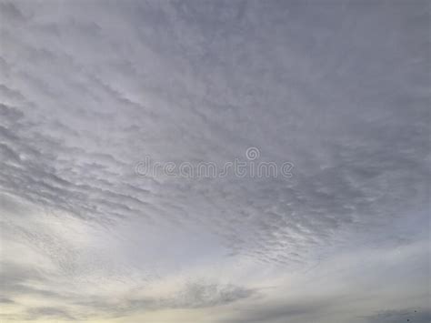 Paisaje Nublado Con Cielo Azul Y Nubes Blancas Foto De Archivo Imagen