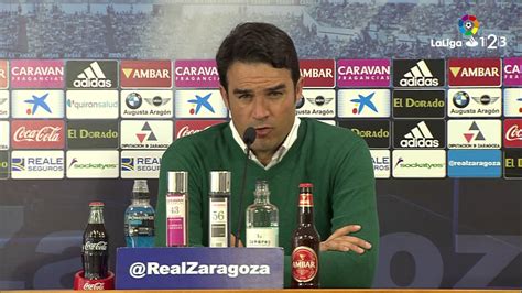 Rueda De Prensa De Alberto Toril Tras El Real Zaragoza Vs Elche Cf