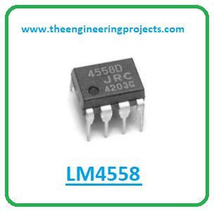 the lm4558 is an electronic device