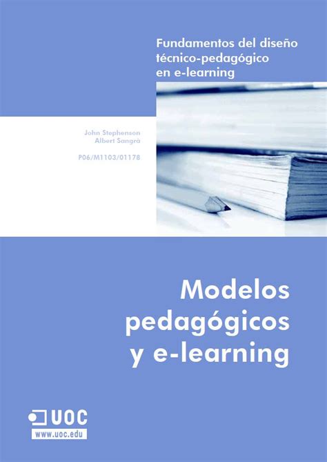 Modelos Pedag Gicos Y Elearning Fundamentos Del Dise O T Cnico