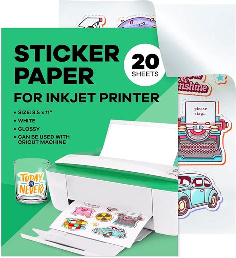 Sticker Paper for Inkjet Printer - Glossy Sticker Philippines | Ubuy