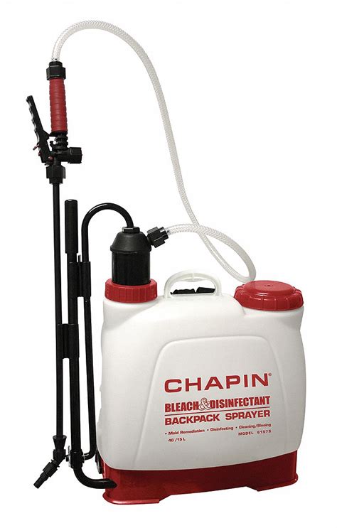 CHAPIN Backpack Sprayer,4 gal.,Poly,100 psi - 11K567|61575 - Grainger