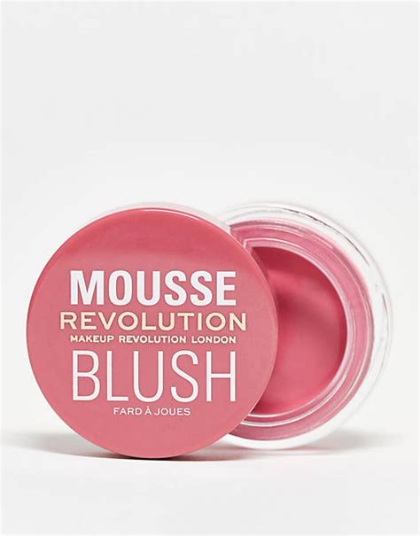 Revolution Mousse Blusher Blossom Rose Pink Asos