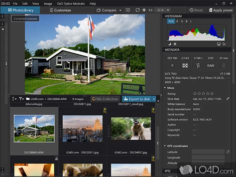 DxO PhotoLab Screenshots