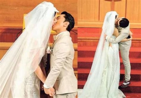 明星結婚時的親吻照：趙又廷超蘇，霍建華流口水 每日頭條