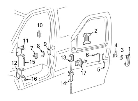 Chevy Express Side Door Parts Diagrams Chevy Express Sl