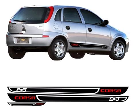 Faixa Adesivos Lateral E Traseiro Sport Corsa Hatch A