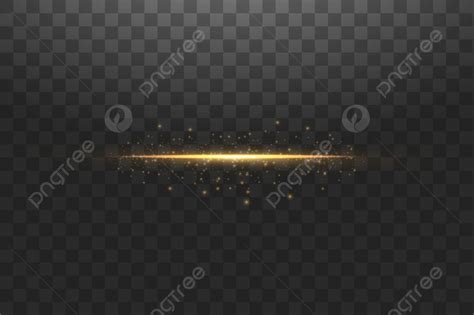 glow isolated gold transparent effect  black creative png