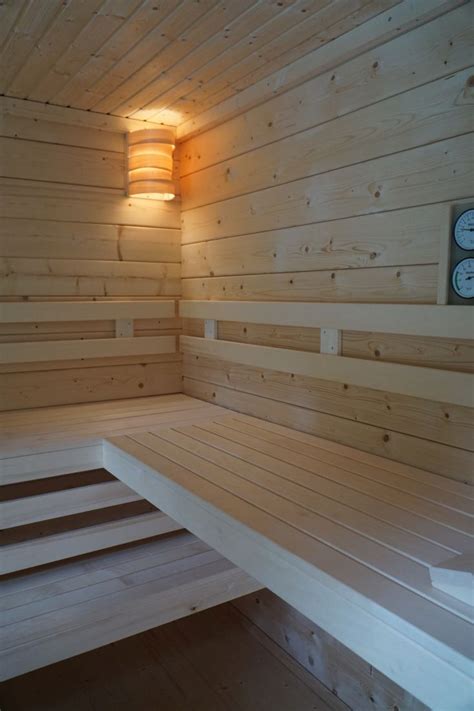 Gartensauna aus 70mm Blockbohlen in Gütersloh Pollmeier Holzbau GmbH