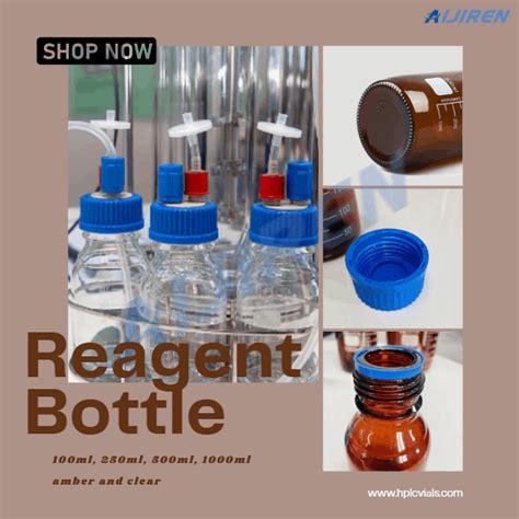 Various Sizes Amber And Clear Reagent Bottle For Laboratory Lab Vials