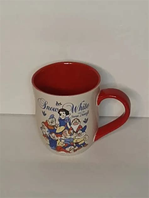 DISNEY SNOW WHITE The Seven Dwarfs Fairest Of Them All Coffee Tea Mug