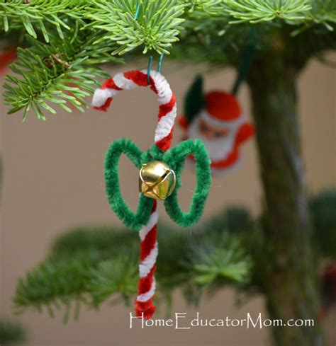 Chenille Stem Candy Cane