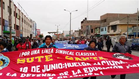 Áncash menos del 5 de docentes acataron la huelga PERU EL