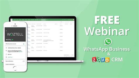 Free Webinars Of Whatsapp Zoho Woztell