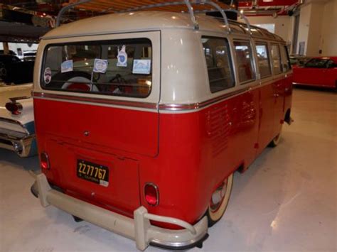 Find Used 1965 Volkswagen 21 Window Walk Thru Samba Bus Restored In