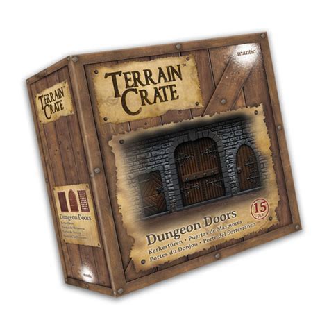 Terrain Crate Dungeon Doors Arctic Board Games