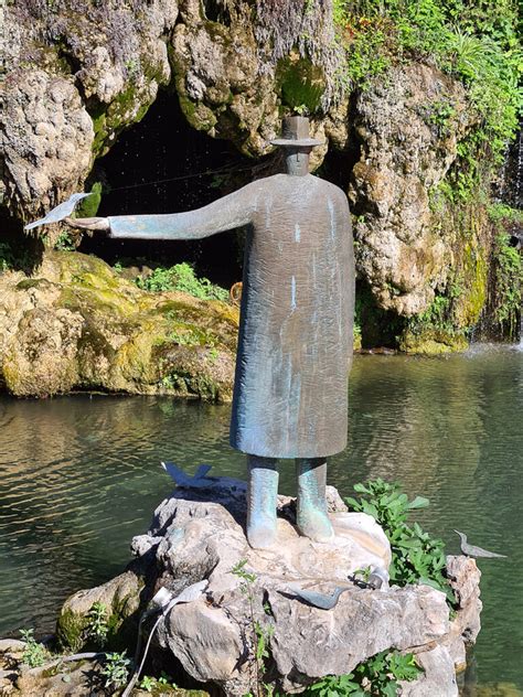 Jean Michel Folon Parc Borely Bird Fountain