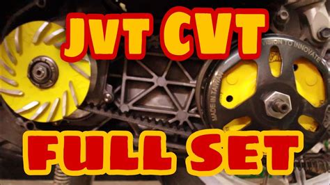 Jvt Cvt Set For Mio I125 Starter Pack Bago Mag 59 YouTube