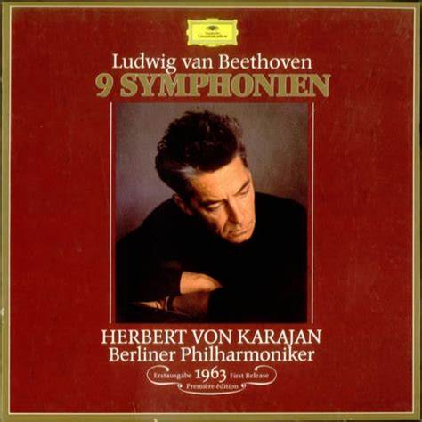 Beethoven Ix Symphonie Album By Herbert Von Karajan Berlin Philharmonic Orchestra Best