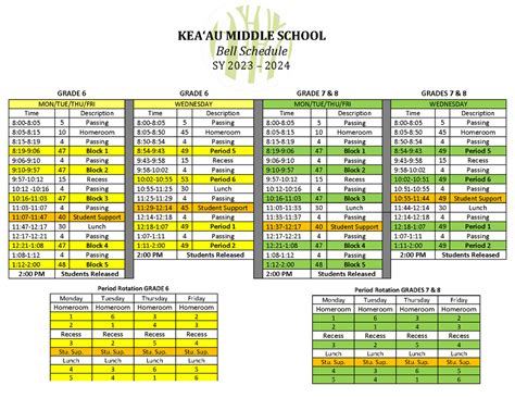 Keaau Middle School Calendar 2024 - Eilis Harlene