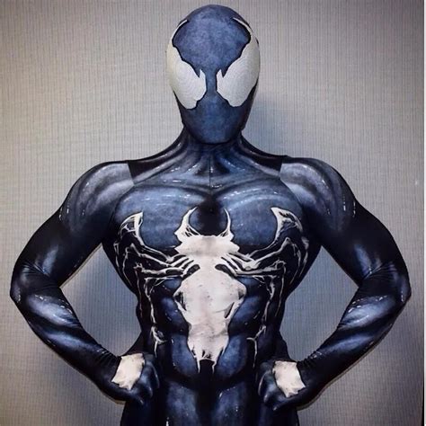 Venom Cosplay Costume Man Spider Man Zentai Suit Skin Tight Suits