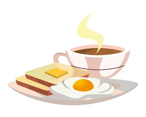 Desenho De Café Da Manhã