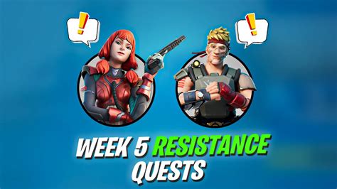 Fortnite Week 5 Dialogue Quests In Chapter 3 Season 2 Week 5