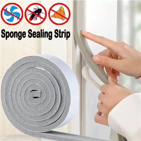 M Roll Self Adhesive Door Window Sealing Tape Foam Soundproof Door