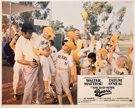 The Bad News Bears Original 1976 Us Scene Card Posteritati Movie